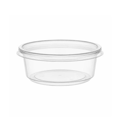 BPA-Free Deli Food Storage Containers with Lids, Microwave & Freezer Safe, 8 oz, 25 Count