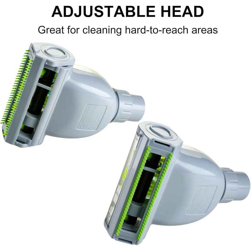 OVENTE Universal Pet Hair/Sofa Brush Attachment Compatible with ST2000, ST2010 and ST2620 Canister Vacuum Cleaners for Efficient Home Cleanup, Easy to Use and Detach, Yellow ACPST2674