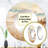 Rocklan Golden And Blue Beach Tranquility - Beach Large Wall Mirror, Coastal Round Unique Mirror, Printed Metal Art-211674170