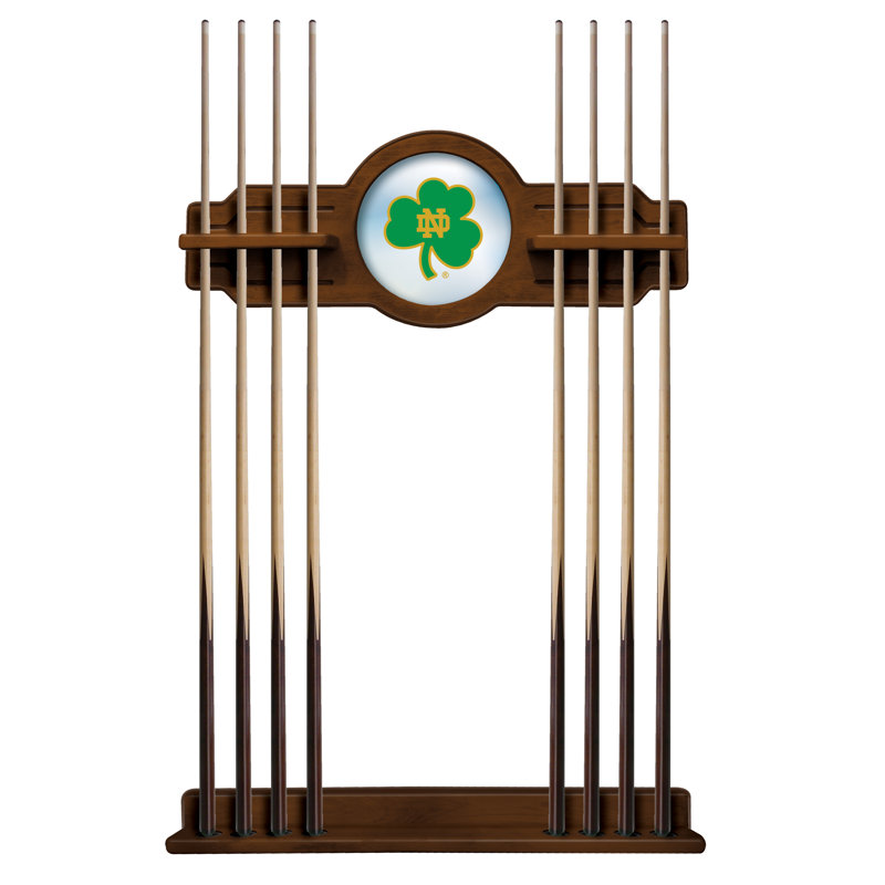 Porte-queues de billard NCAA, Chardonnay, Fighting Irish de Notre Dame (trèfle)