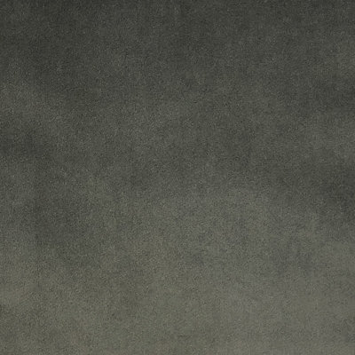 Varro Fabric | Solid Velvet Fabric | Color Gray