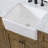 Pardue 48'' Single Bathroom Vanity with Carrara Marble Top-1814154656