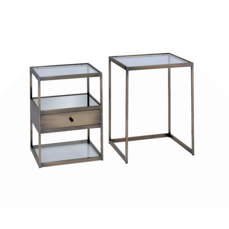Ensemble de 2 tables gigognes Marley