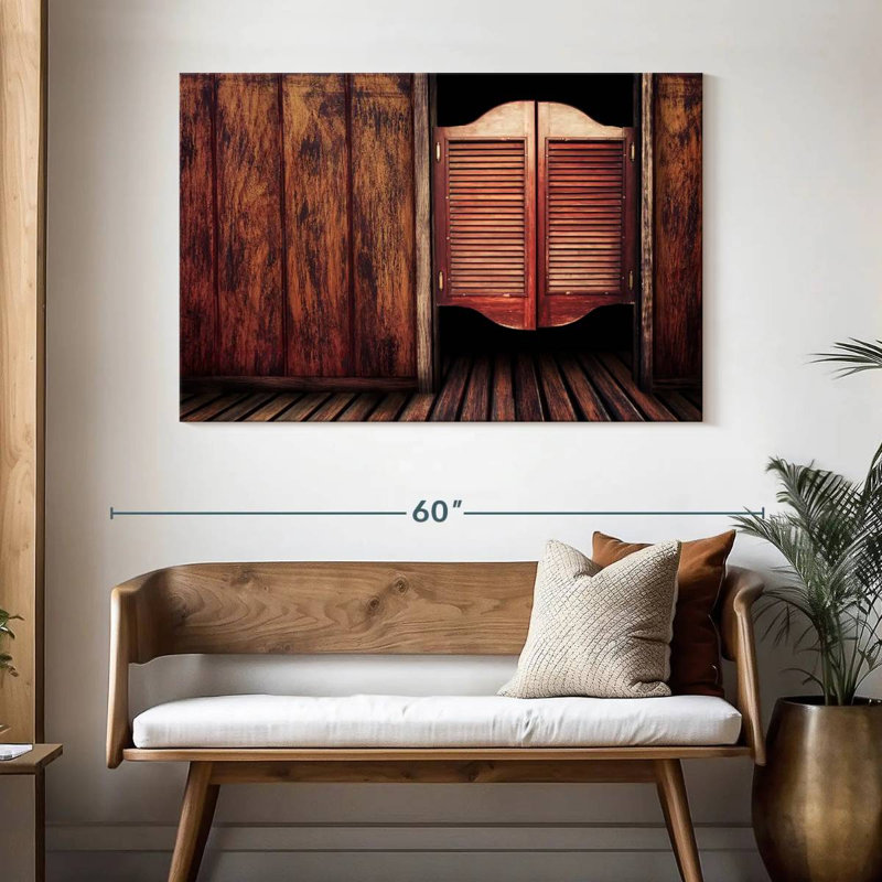Saloon Door, 32" H x 48" W