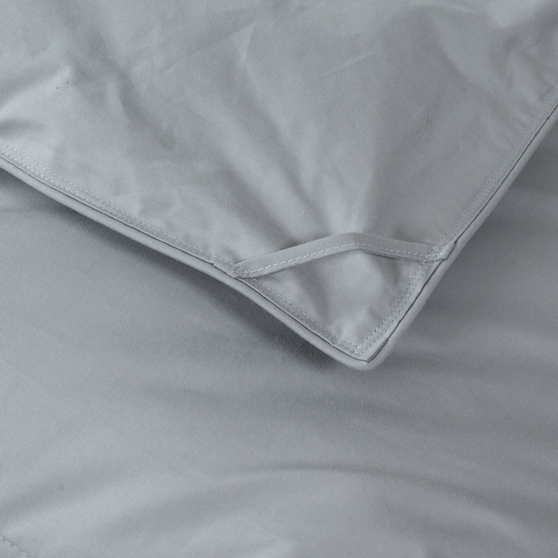  Édredon en duvet moyen C105, Grand édredon, Gris pierre