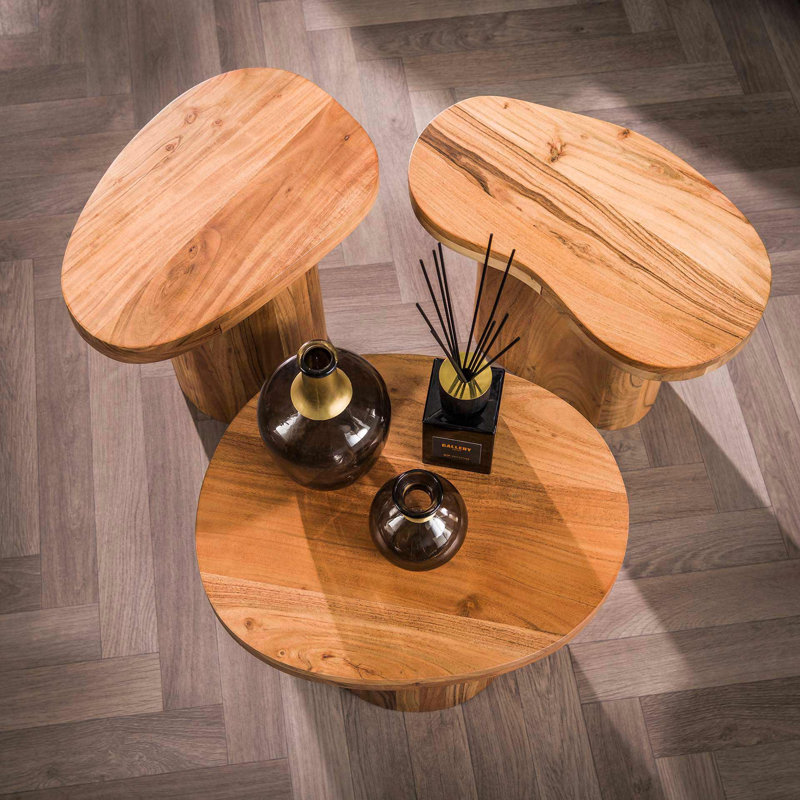Eguntola Solid Wood Coffee Table