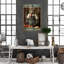 «Cat Never Trust A Skinny Cook», impression sur toile-1174094441