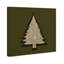 «Pine Tree Silhouette», impression sur toile-23207125