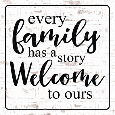 Every Family Welcome - Wrapped Canvas Print