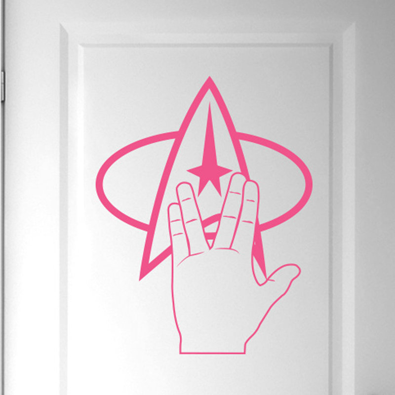 Entertainment Wall Decal, Pink