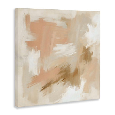 Toile beige et rose, par Creative Studio