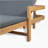 Outdoor Wood Chaise Lounge
