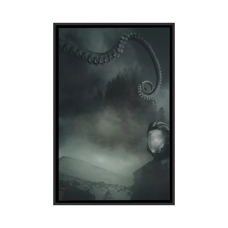 Something Wicked by Rob Hakemo - Print on Canvas, 66.04 cm H x 45.72 cm W, Black Framed