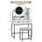 Aneve Dressing Table with Mirror