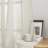 Flax Linen Curtains Semi-Sheer Solid Classic Grommet Privacy Drapes for Living Room & Bedroom, 2 Panels-42223426-42223428