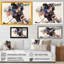 «Usa Hockey Player In Action III», reproduction sur toile-1076960199-1076960219