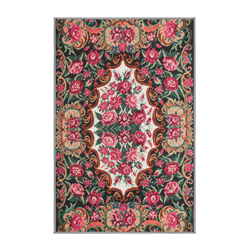 Cambarville Performance Floral Indoor Rug, Runner 2' x 5'