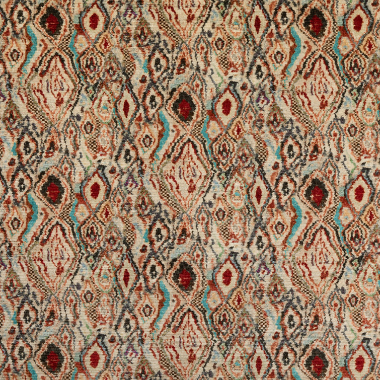 Modern Country Paint Box Cotton Blend Performance Fabric