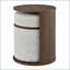 Table d'appoint 2 en 1 avec tabouret de rangement amovible