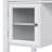 44.4" Makeup Vanity Desk With Large Adjustable Mirror, Dressing Table Set With Drawer & Cabinet, Space-Saving Beauty Station For Bedroom, White