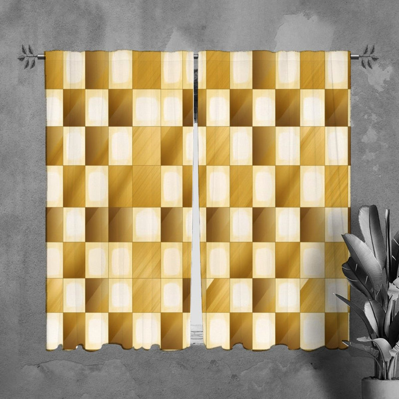 Paire de rideaux obscurcissant en polyester Markida, L 20 po x L 82 po