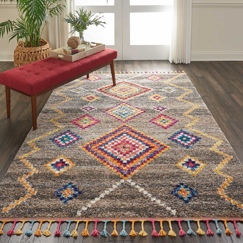 Arturas Southwestern Indoor Rug, Rectangle 5'3" x 7'9"