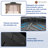 Solid Cedar Wood Patio Gazebo With Curtains And Mesh Screens-110407493
