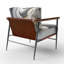 Cuscute - Fauteuil rembourré en marbre-117501114
