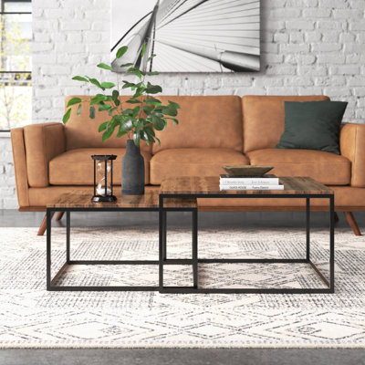 Megan Frame 2 Nesting Tables by Steelside