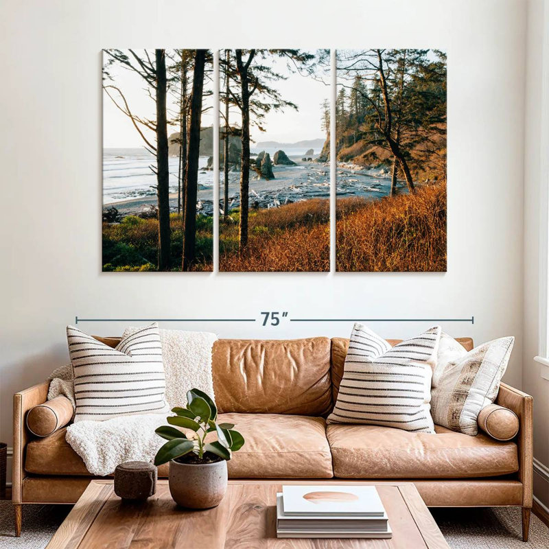 Gillard Ruby Beach At Dusk, 42" H x 65" W