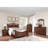 Formal Traditional    1Calinia   Bed Tufted Faux Leather Headboard Footboard Bedframe-1565531220