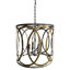 New Orleans 6 - Light Unique Drum Chandelier