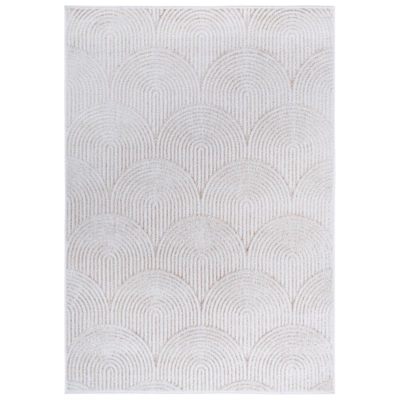 Saffia Performance Geometric Rug, Rectangle 5'3" x 7'6"