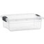 Superio 11 pte Bac de rangement transparent avec couvercle, boîte de rangement en plastique pour la maison-415959443