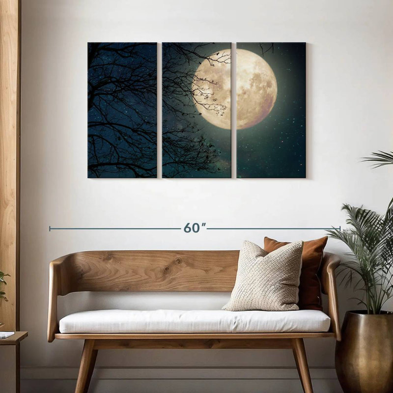  «Moonlight Tree», H 28 po x l 45 po