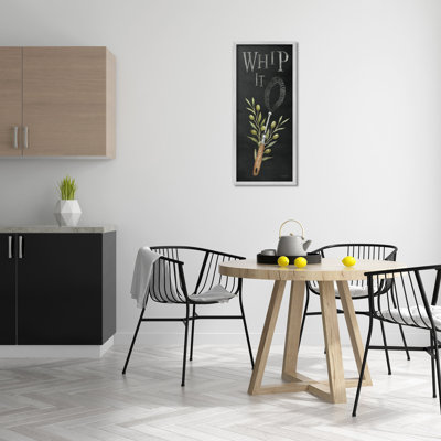 «Whip It Vintage Kitchen», estampe numérique encadrée par Cindy Jacobs