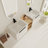 Dilek 60" Wall-Mounted Double Bathroom Vanity Set