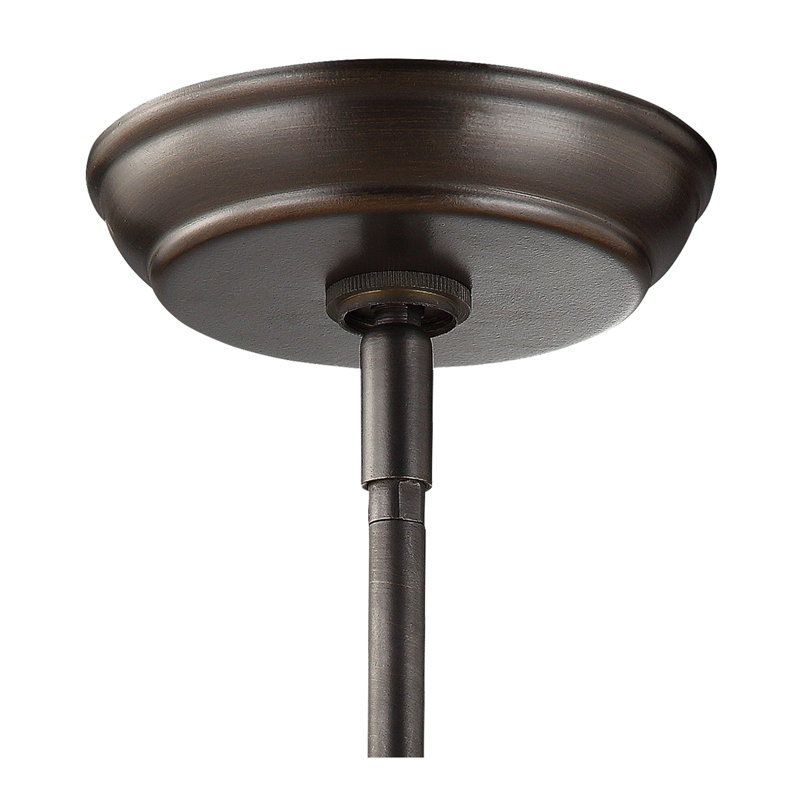 Newson 3 - Light Outdoor Hanging Lantern, Antique Bronze