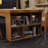 Brown Rectangular Solid Wood desk-335080775