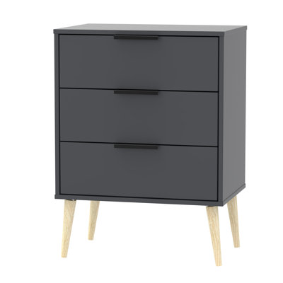 Fully Assembled Euart 3 Drawer Chest
