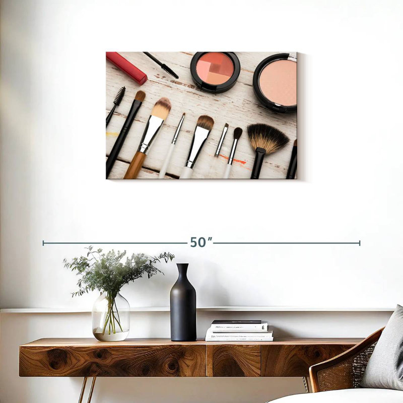 Shuttleworth Makeup Tools, 20" H x 30" W