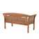 Stamford 57" Wide Solid Wood Outdoor Bench with Cushions