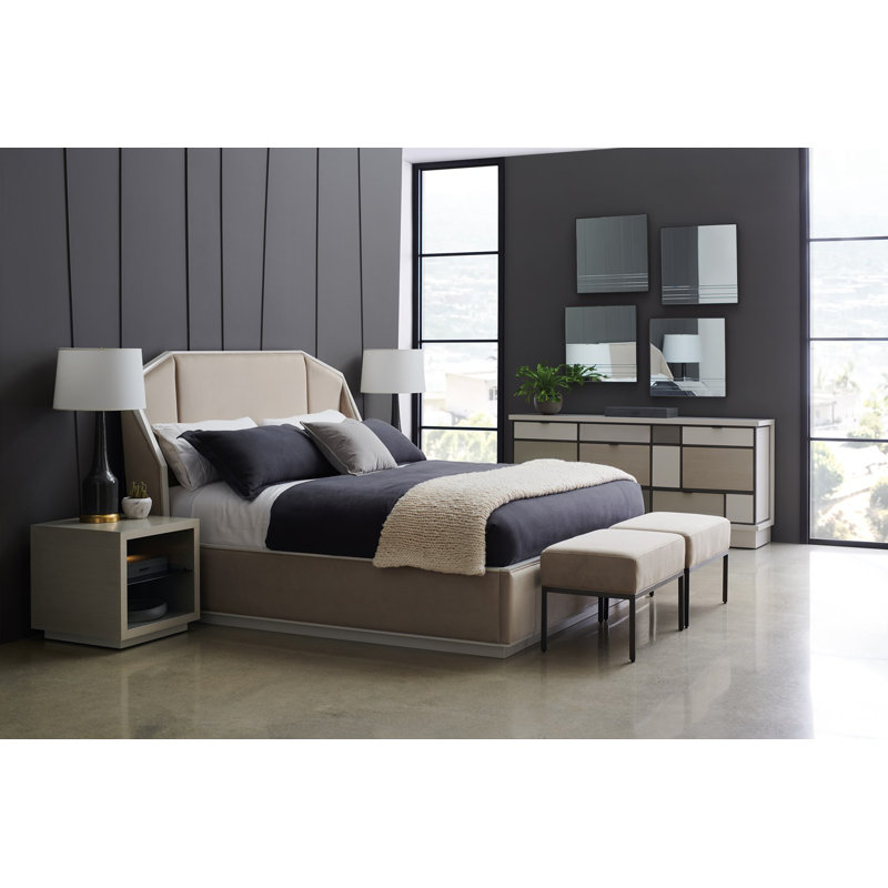 Modern Expressions Upholstered Bench