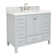 Cambridge 42'' Single Bathroom Vanity with Carrara Marble Top