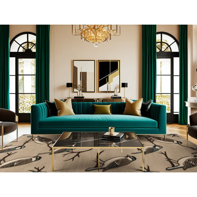  Tapis lavable arbre moineau