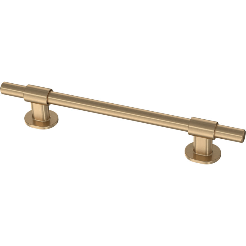 Franklin Brass Bar Adjusta-Pull Adjustable 1-3/8 to 5-6/15 in. (35-160 mm) Cabinet Drawer Pull, Champagne Bronze, 1.375"