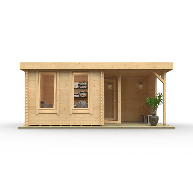 The Lakra Tongue & Groove Log Cabin 16x12w