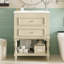 Meuble-lavabo de salle de bain 24 po avec lavabo en céramique-741299480