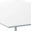 Table basse moderne octogonale avec base en métal robuste et fonctionnalité polyvalente pour diverses pièces