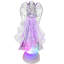 LED Lighted Acrylic Angel Christmas Snow Globe - 8.75"